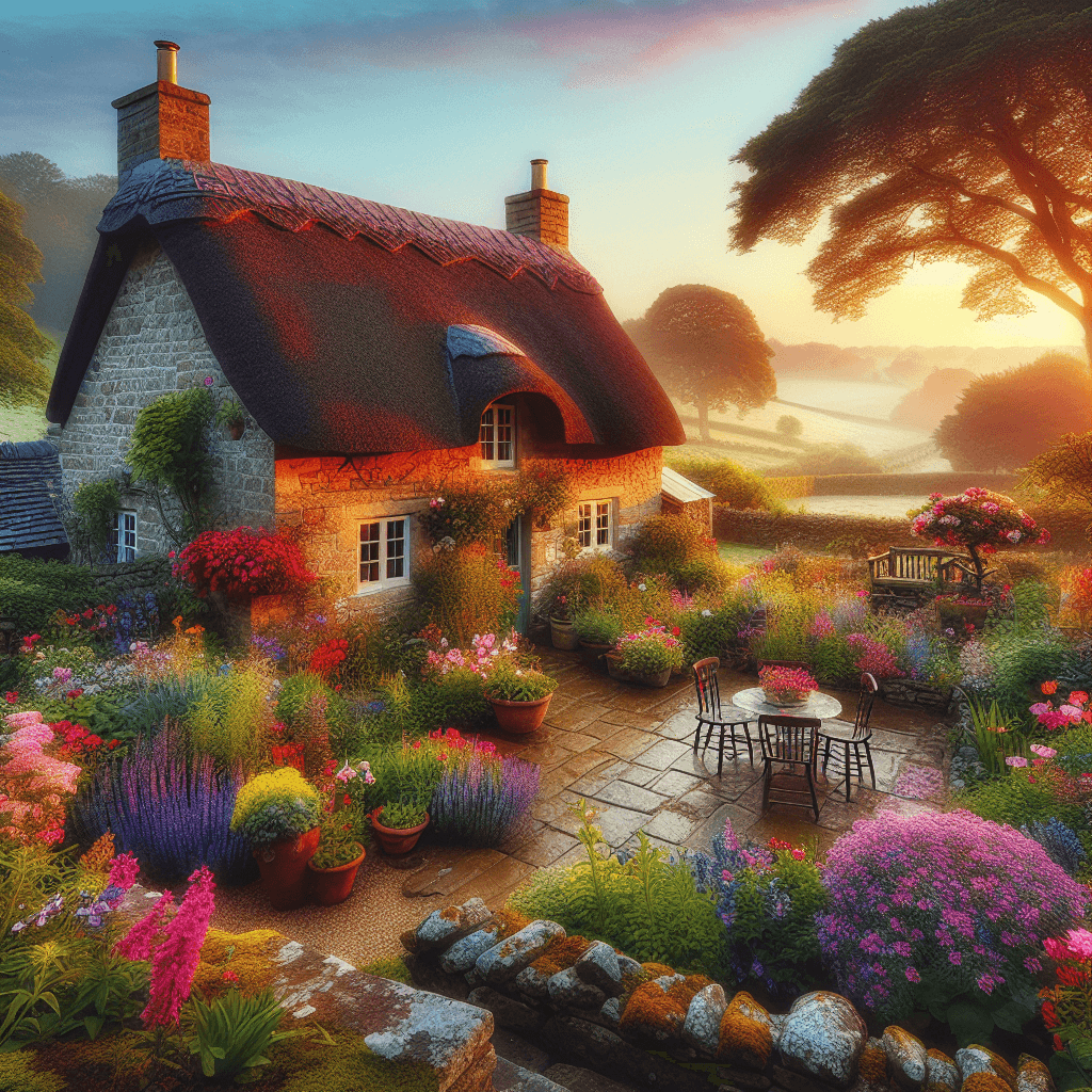 Dawn in a Pastoral Haven