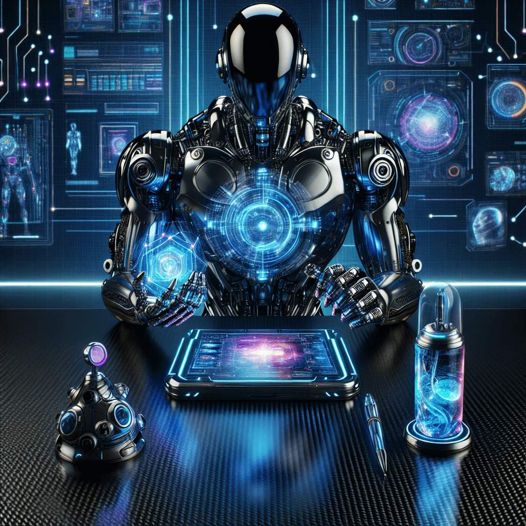 Futuristic Robotic Realm